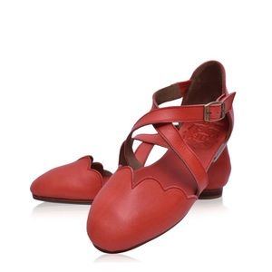 Mangrove leather sandals flats